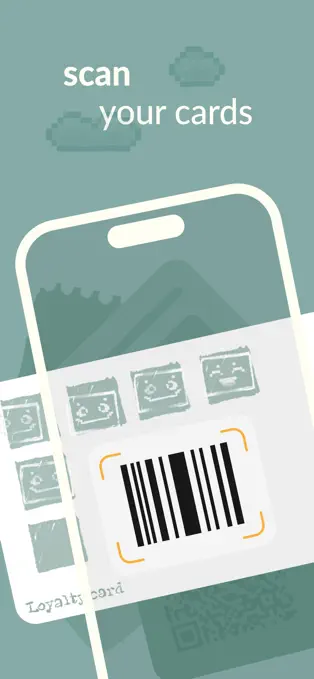 Official Pass4Wallet App Store screenshot showing its card scanner